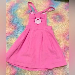 Rare corduroy carebear dungaroo